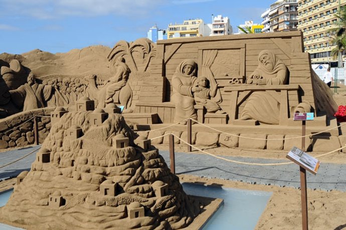 Belen De Arena En Las Canteras