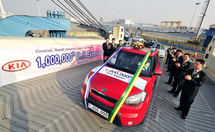 Kia exporta a Sudaméricaun millón de coches
