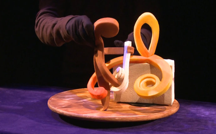 El niño que soñaba de la compañía La mar de marionetas