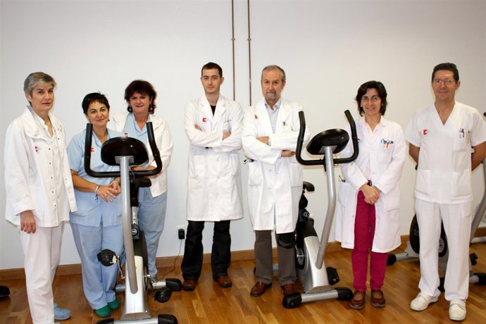 Equipo del Programa de Rehabilitación Cardiaca. 
