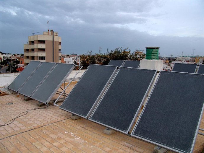 Energía solar-placas solares