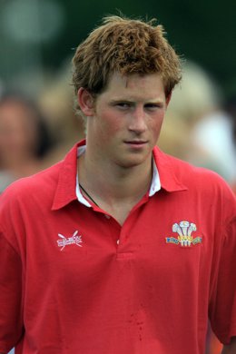 El príncipe Enrique de Gales 