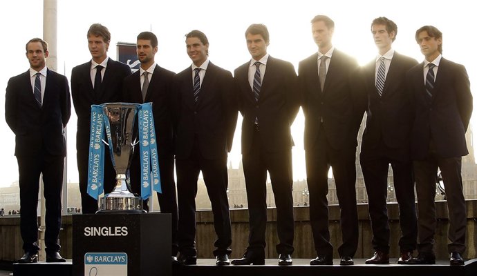 Ocho tenistas buscarán la Copa de Maestros en Londres