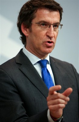 alberto nunez feijoo informa en rolda de prensa dos asuntos abordados na reunion