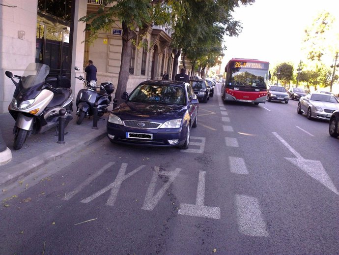 Nota De Prensa: "Rita Barberá Dé El Ejemplo Y No Aparque Su Coche Oficial En El 