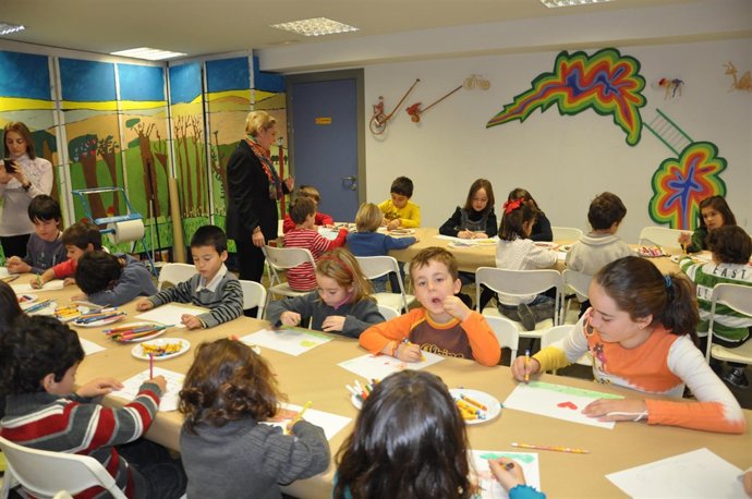 Talleres del Día Niño en la Fundación Cristóbal Gabarrón.