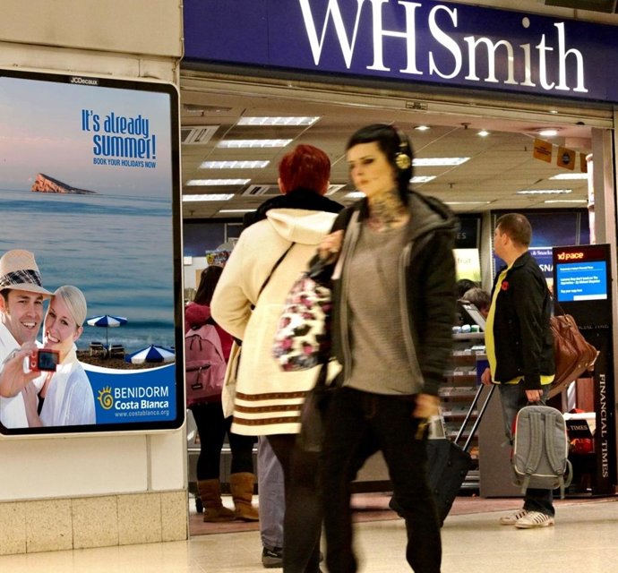 Campaña promocional en Reino Unido