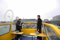 Tenis/Londres.- Ferrer y Soderling anticipan su debut con un partido en autobús por las calles de Londres 