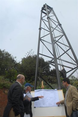 15/11/2010TEGUESTE, PEDRO ALVAREZVISITA DEL DEL CONSEJERO DE AGUAS AL POZO DE TE