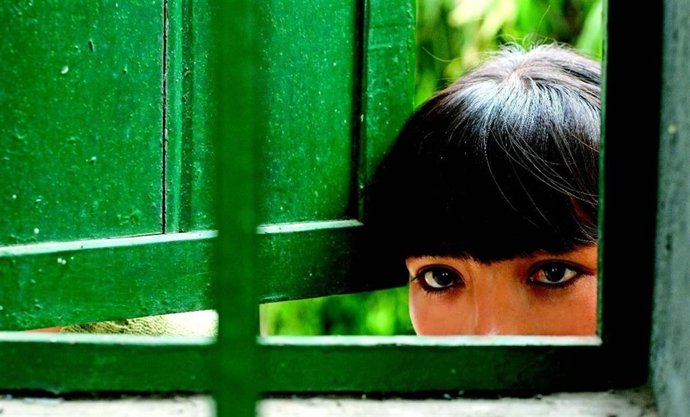 Imagen de la película 'La teta asustada'