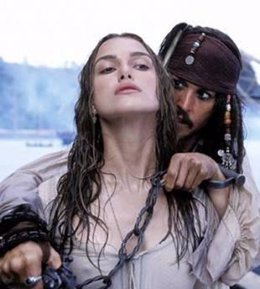 Keira Knightley no acompañará a Johnny Depp en 'Piratas del Caribe 4'