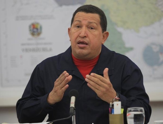 El presidente venezolano, Hugo Chávez.