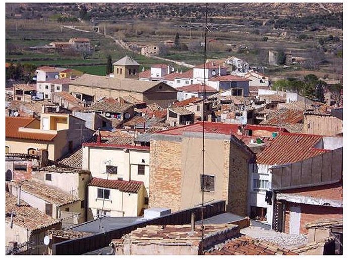 Vista aérea de Alcañiz (Teruel)