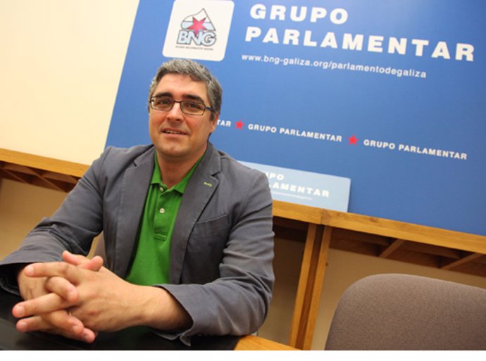 Carlos Aymerich, portavoz del Grupo Parlamentario del BNG