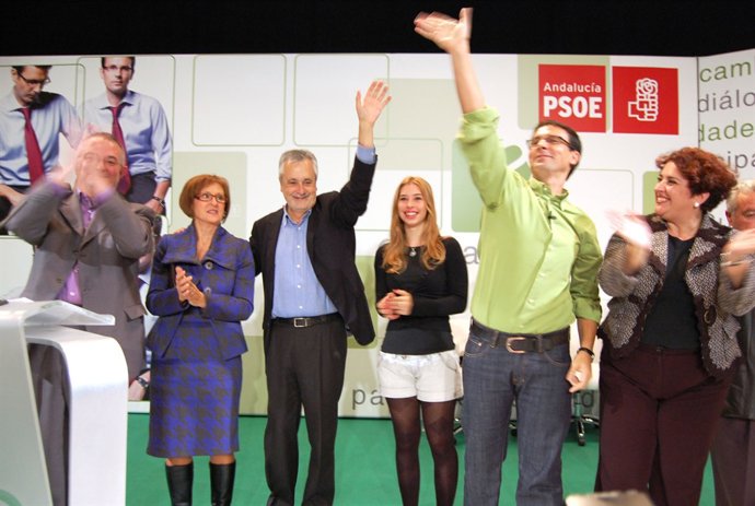 PSOE De Andalucía: Fotos Y Audio Griñán Paco Cuenca Granada 21.11.10
