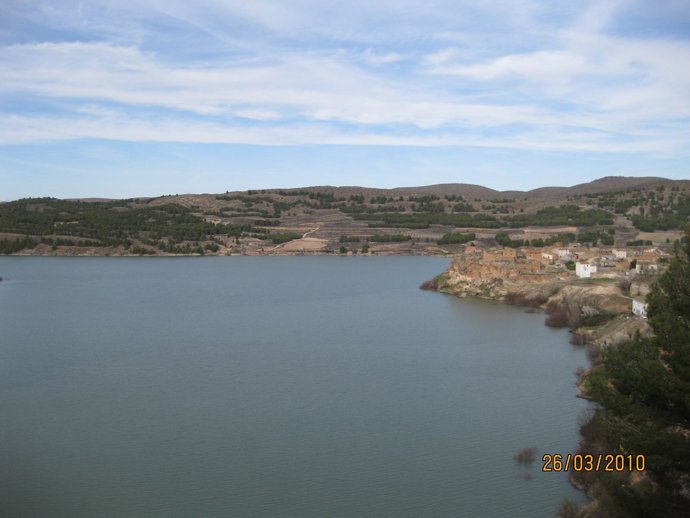 Uno de los embalses de la Cuenca