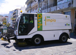 Servicio de limpieza viaria de Valoriza (Sacyr)