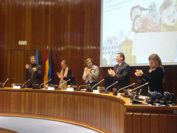 Entrega de los reconocimientos Ciudades Amiga de Unicef