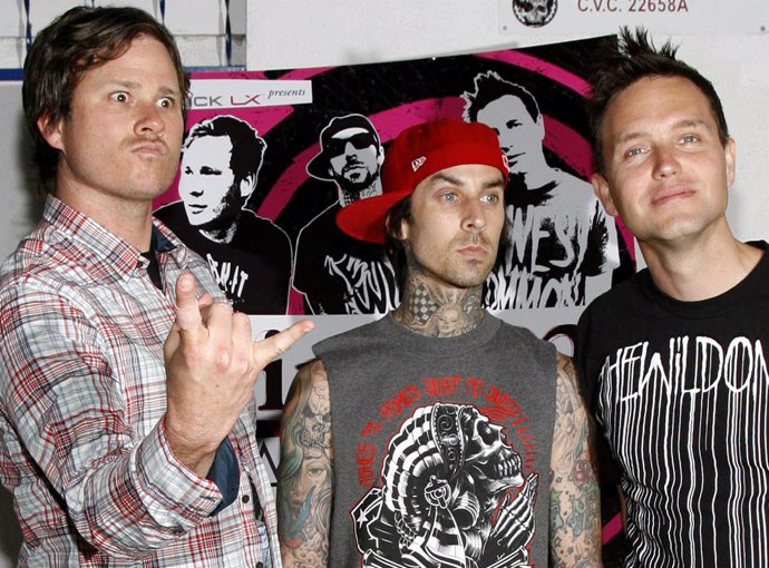 El trío de punk-rock Blink-182