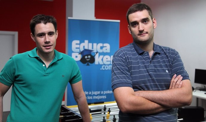 Los fundadores de la firma valenciana Aureka Internet.