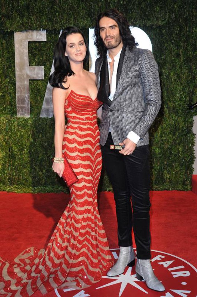 Katy Perry y Russell Brand