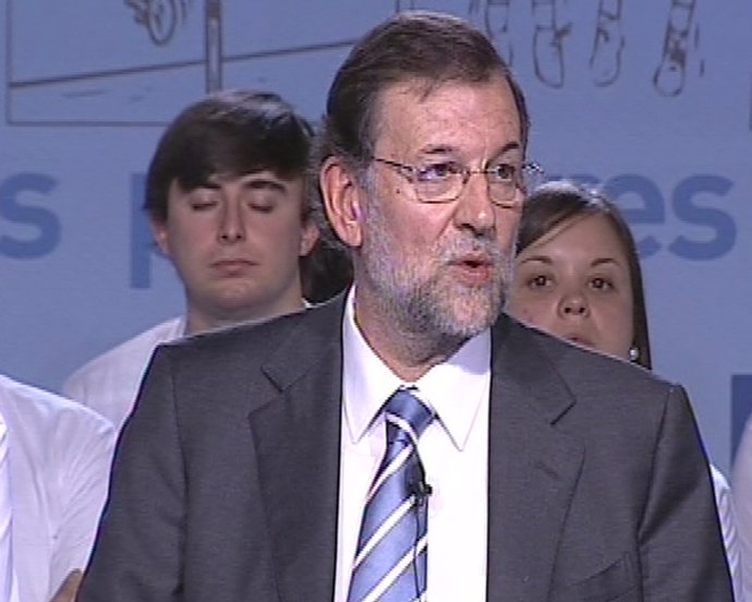 Rajoy y Cospedal en acto deportistas
