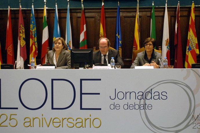 Ángel Gabilondo en las Jornadas de debete LODE