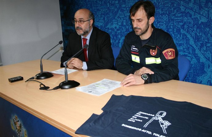 Perezagua en la rueda de prensa de presentación de las jornadas