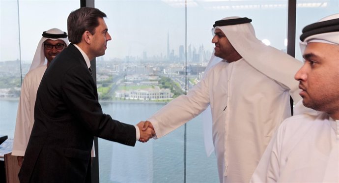 El vicepresidente Rambla en Emiratos 