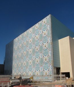 Mural del Centro de Convenciones de Orán (Argelia)
