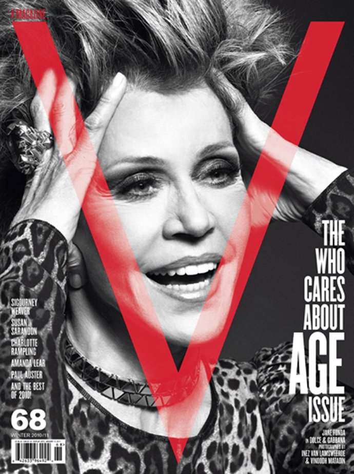 Portada de la revista 'V'