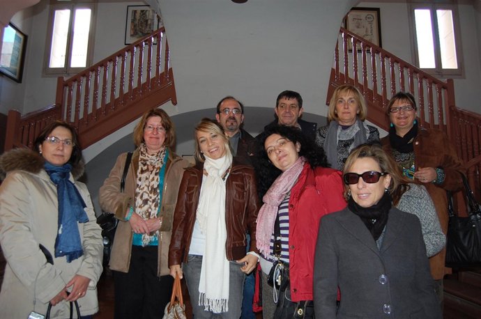 Profesores de la UE en Fraga