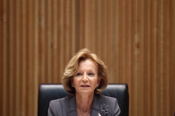 ministra de Economía y Hacienda, Elena Salgado