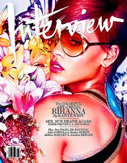 Rihanna en la portada del número de diciembre de 'Interview'