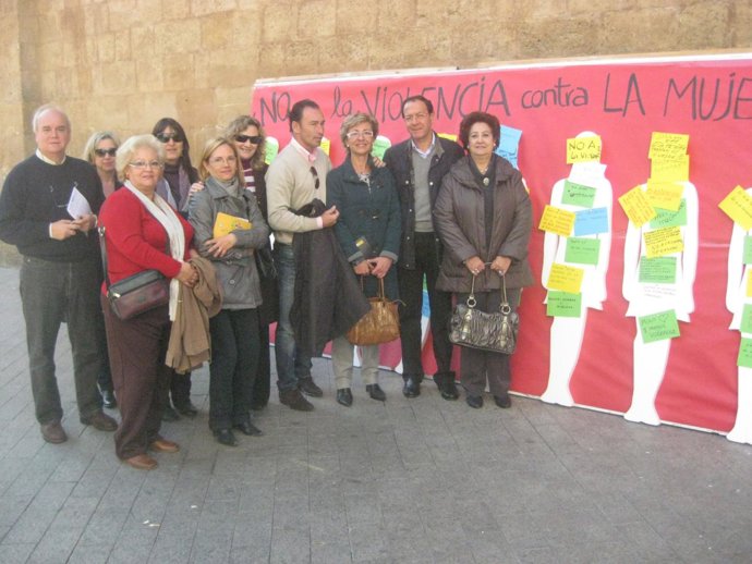 El alcalde de Murcia ha dejado su mensaje de rechazo a la violencia de género en
