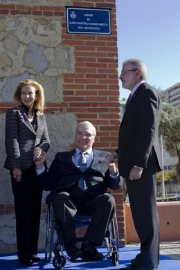 Inauguración de la calle Martínez Guerricabeitia