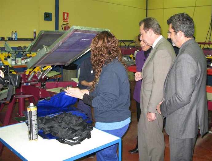 El consejero de Empleo visita Cailu