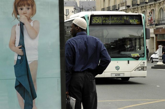 Fotografía obra de uno de los artistas que exponen