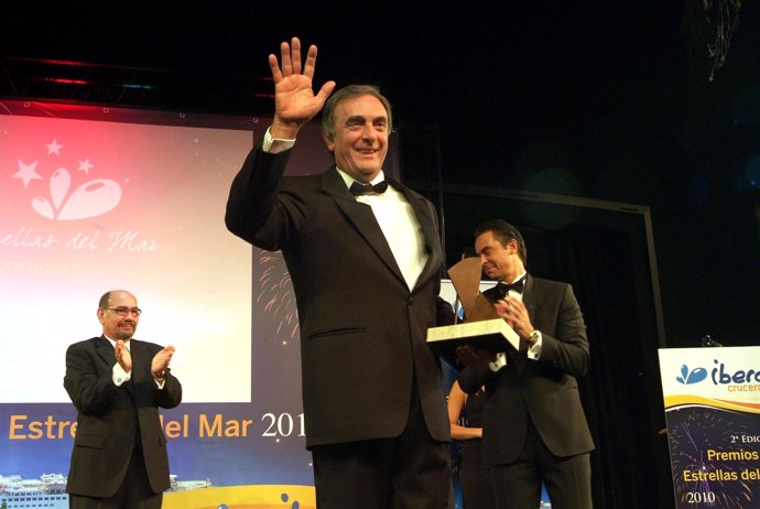 El consejero delegado de Iberocruceros, Mario Martini, en los Premios 2010 Ibero