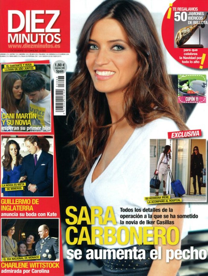 Portada de la revista 'Diez Minutos'