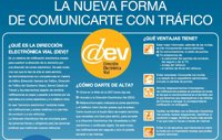 Las alegaciones a las multas de tráfico podrán presentarse a través de Internet
