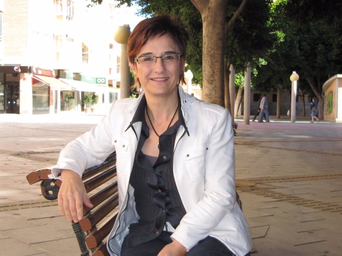 La concejala de IU en el Ayuntamiento de Murcia, Esther Herguedas