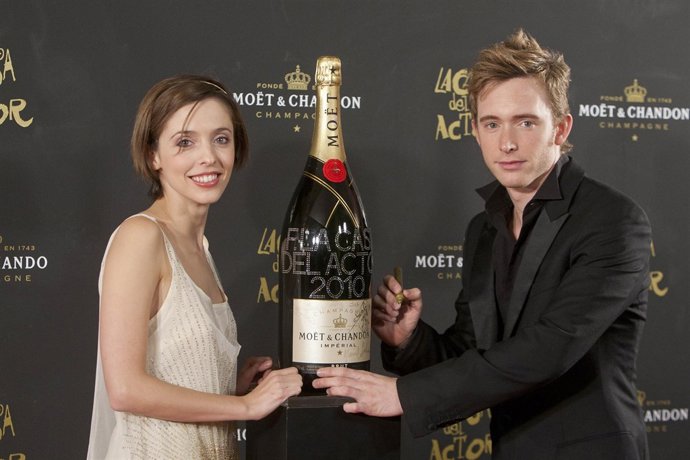 Leticia Dolera y Pablo Rivero en una gala benéfica de Moët & Chandon celebrada e
