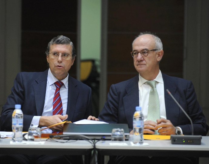 Pedro Miras y Fernando Marti, de la CNE