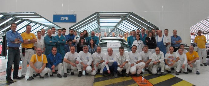 Volkswagen Navarra alcanza su récord de producción histórico con 311.137 coches.