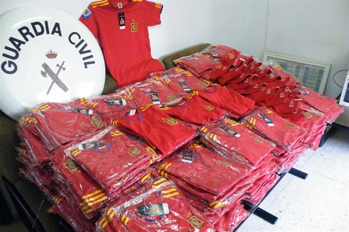 Camisetas falsificadas