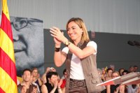 Chacón: "CiU va a llenar este Palau, pero sus amigos vaciaron el otro"