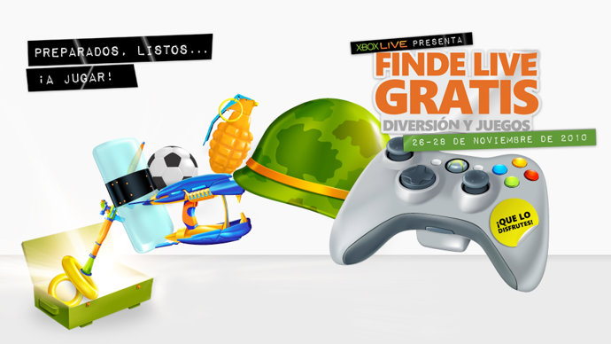 Finde Live Gratis de Xbox 360