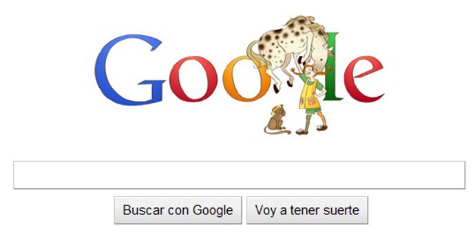 Pipi Calzaslargas en Google