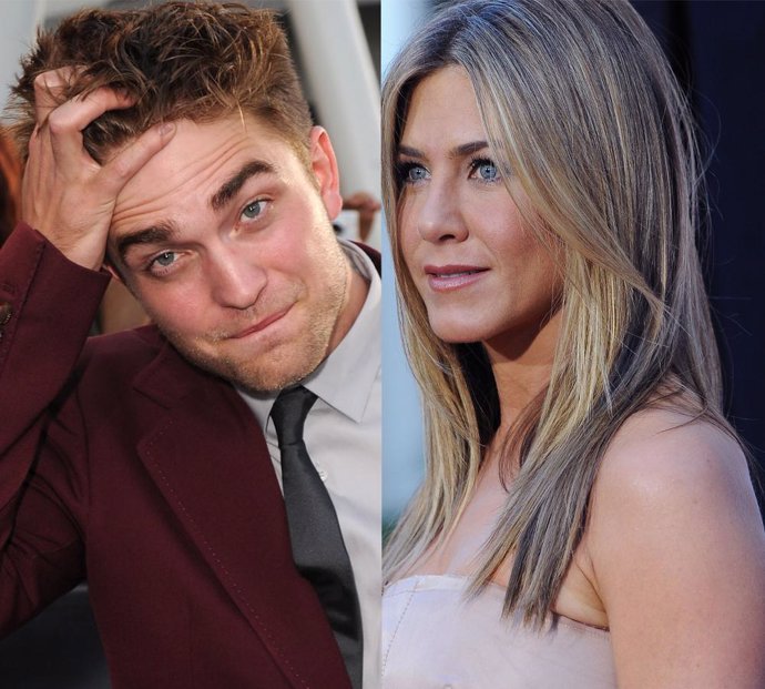 Robert Pattinson y Jennifer Aniston 